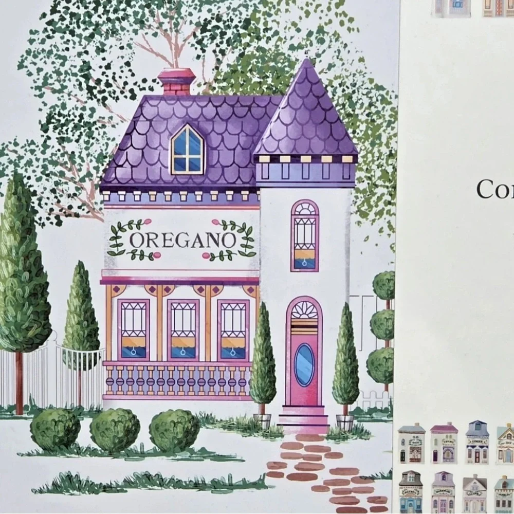 Rare Lenox Spice Village placemats set of 4
